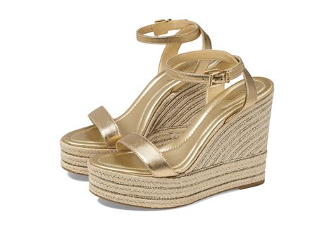 leighton leather sneakers michael kors|Michael Kors Michael Kors Women's Leighton Jute Wedge .